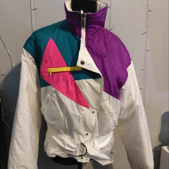 Vintage Retro FERA Ski Jacket and Leg Warmers - Picture 1 of 4